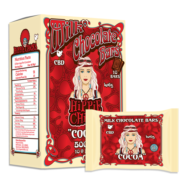 5mg Hippie Chicks CBD Chocolate Bar