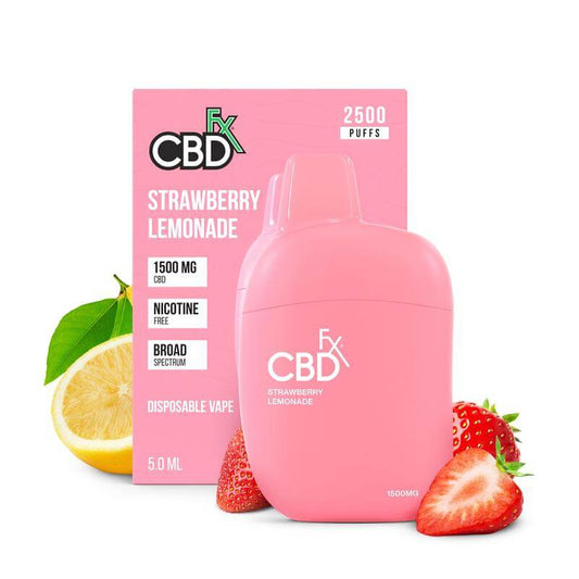 1500mg Strawberry Lemonade CBD Disposable Pen